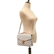 RICHPORTS Checkered Cross Body Bag - Womens Purse Checkered Evening Bag Ladies Shoulder Bags - PU Vegan Leather