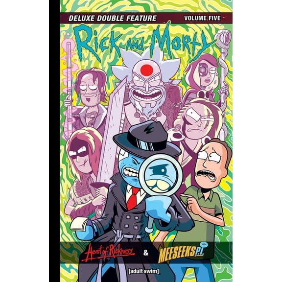 Rick and Morty Rick and Morty Vol. 5: Deluxe Double Feature, Book 5, (Hardcover)