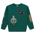 thumbnail image 1 of RICK AND MORTY Mens Sweatshirt, Classic Printed Rick & Morty Sweatshirt Green - 2XL, 1 of 6