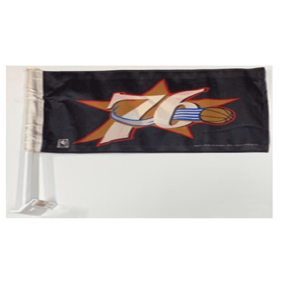 RICO NBA  PHILADELPHIA - 76ERS 2 PLY Double Sided Heavy Duty Car Flag