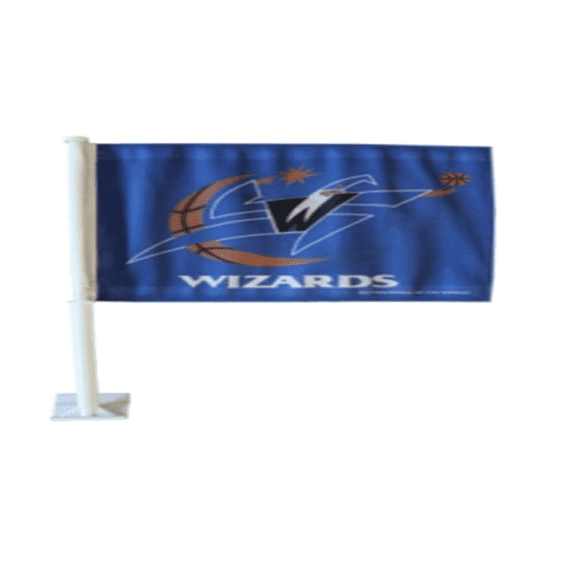RICO NBA WASHINGTON 2 PLY Double Sided Heavy Duty Car Flag