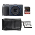 thumbnail image 1 of RICOH GR IIIx Urban Edition Digital Camera with Case, SD Card, and Spare Battery, 1 of 11