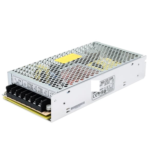 RID-125-1248 138W Dual Output Switching Power Supply RID-125 12V/2.3A 48V/2.3A