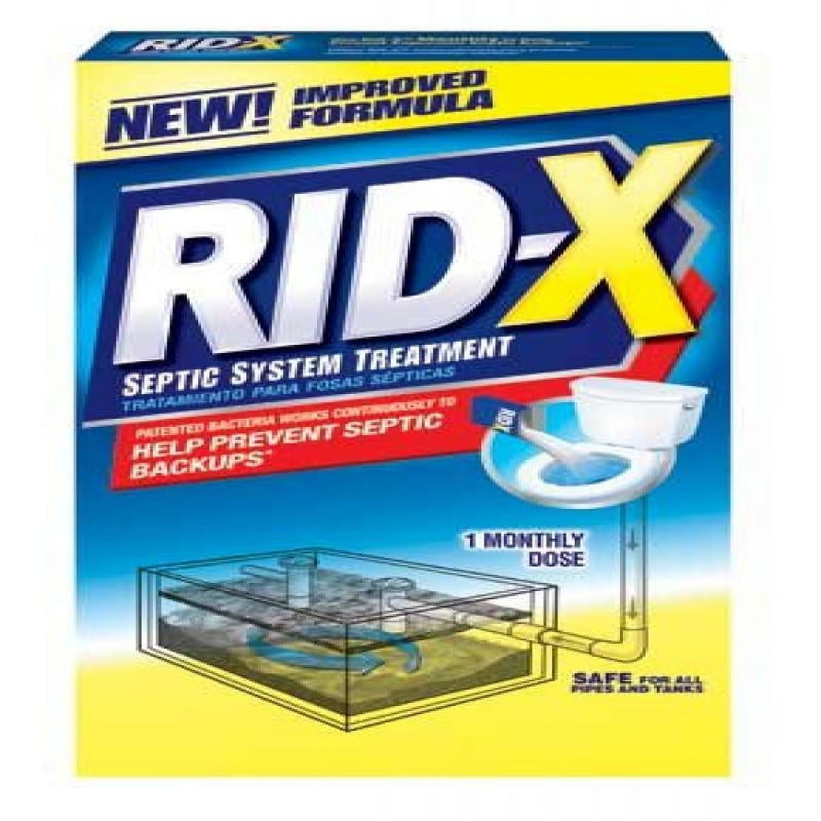 RIDX 80306 RidX Septic System Treatment, Concentrated Powder, 9.8 oz