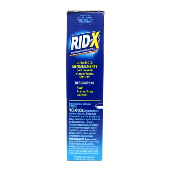 RID-X Septic System Maintenance Powder, 19.6 oz, 2 Month Supply (4 Pack)