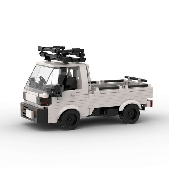 RIDEHILL Pickup Truck MOC Racing Car Sports Model Garage Sets Building Blocks Famous Racers City Vehicle Technique DIY Bricks Toys 354pcsD010119