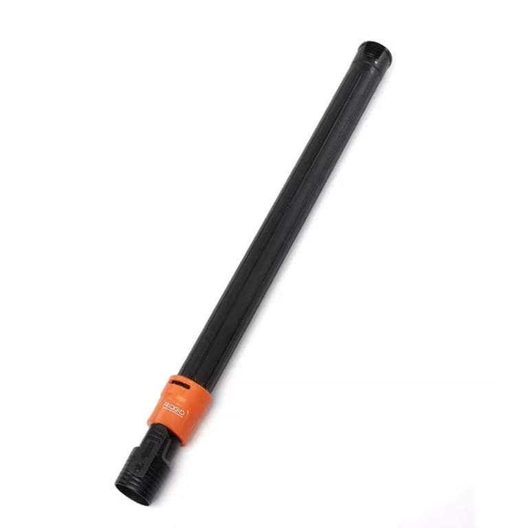 RIDGID 1-7/8 In. Locking Telescoping Extension Wand Accessory for