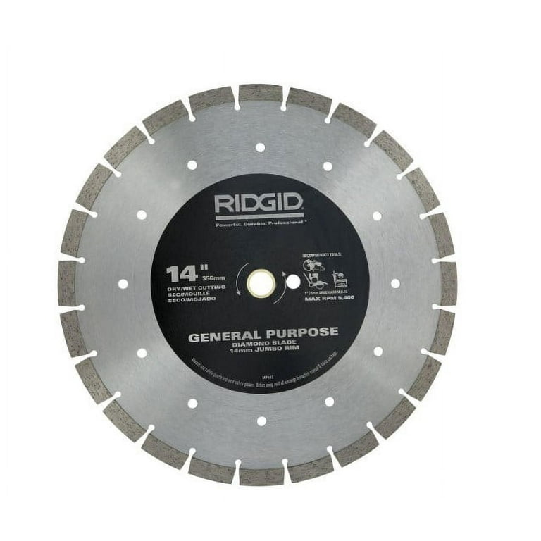 14 in. Segmented High-Rim Diamond Blade 14 in. Segmented High-Rim Diamond Blade