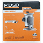 NEW Ridgid R860444B 18V Brushless Cordless Compact Router - Tool Only