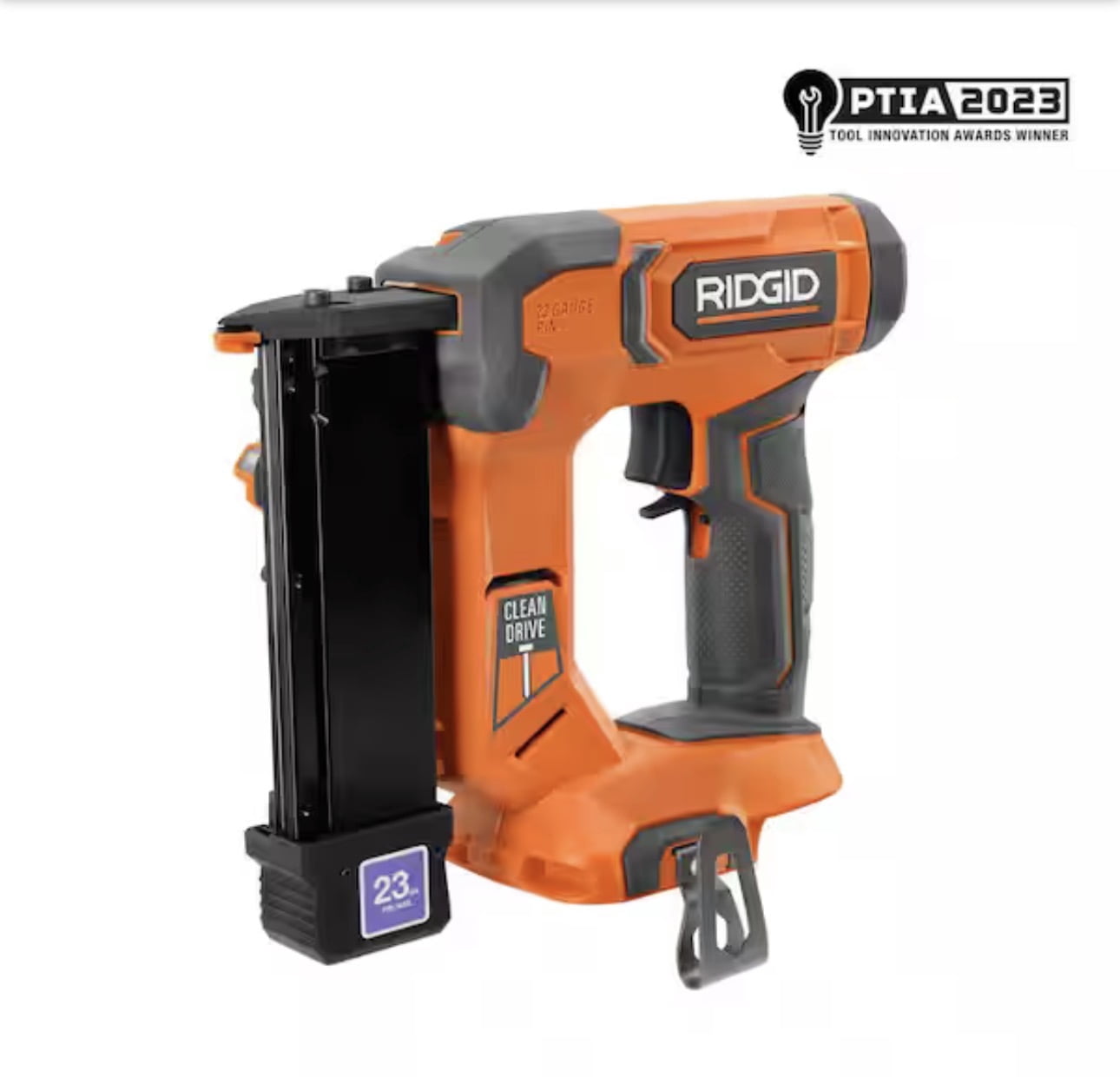 RIDGID 18V Cordless 23-Gauge 1-3/8 in. Headless Pin Nailer (Tool Only)