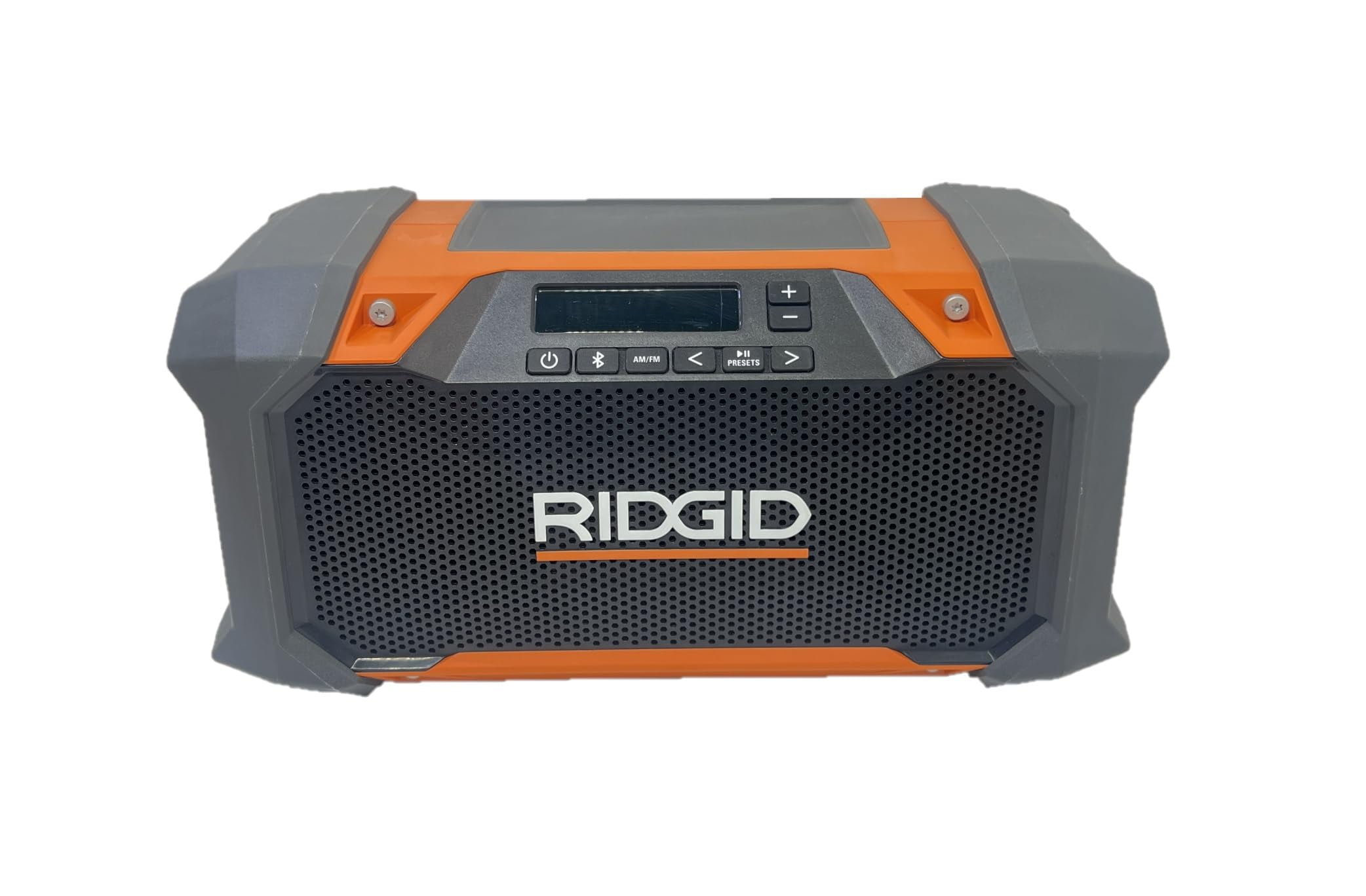 RIDGID 18V Hybrid Jobsite Radio with Bluetooth and USB Charging