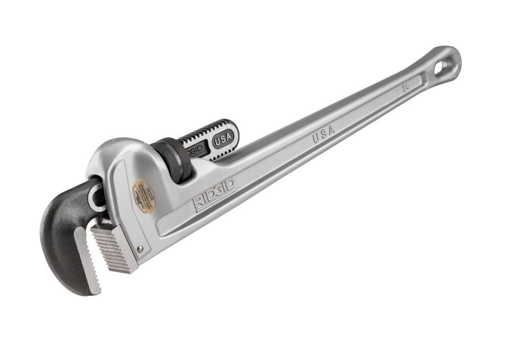 RIDGID 24 in. L Adjustable Wrench 1 pc.