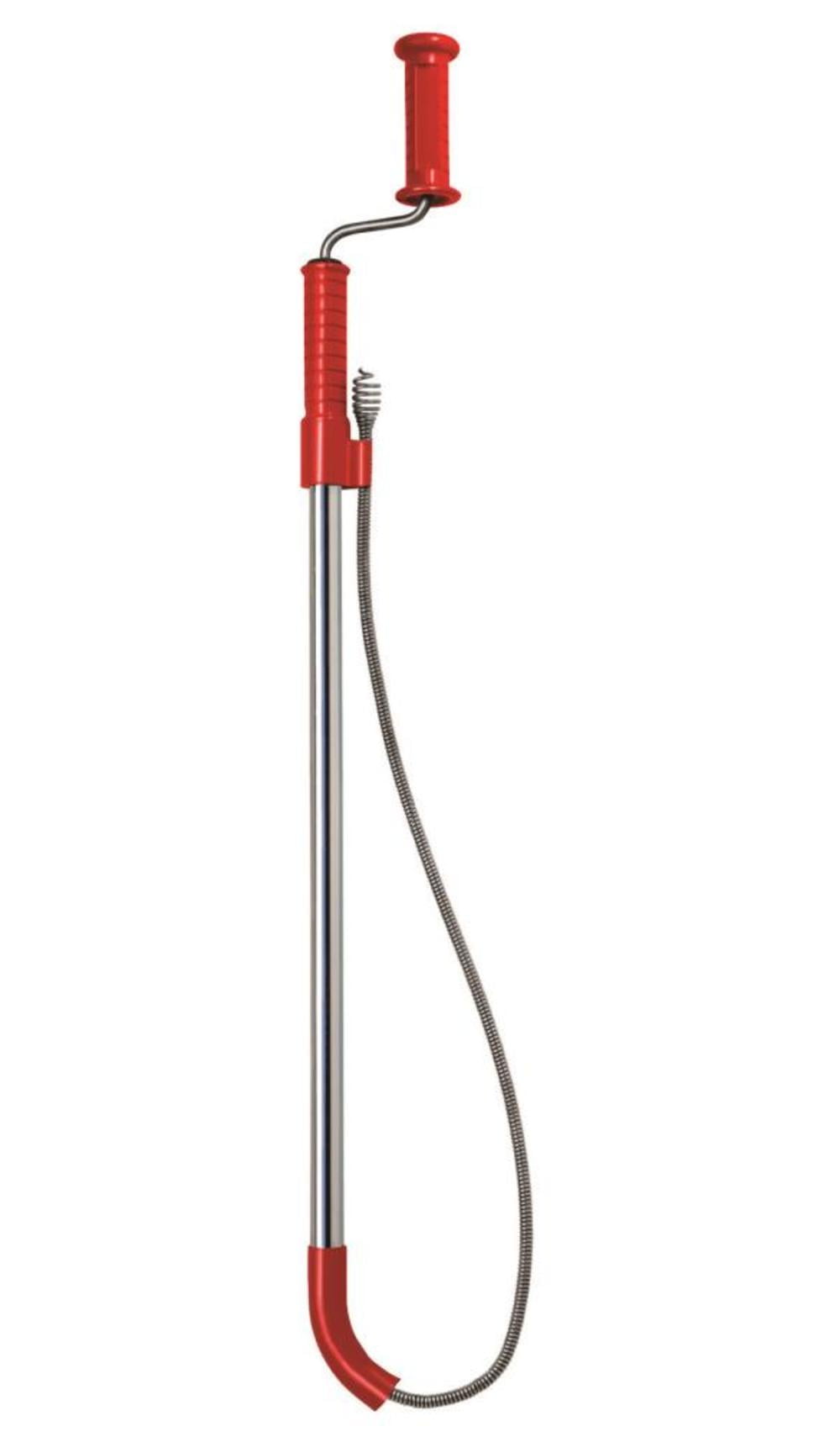 RIDGID 59787 K3 Toilet Auger, 3Foot Toilet Auger Snake with Bulb Head to Clear Clogged Toilets