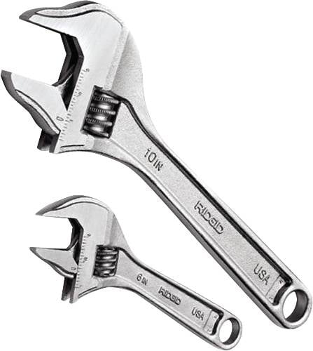 RIDGID ADJUSTABLE WRENCH 6 IN. per 2 Each