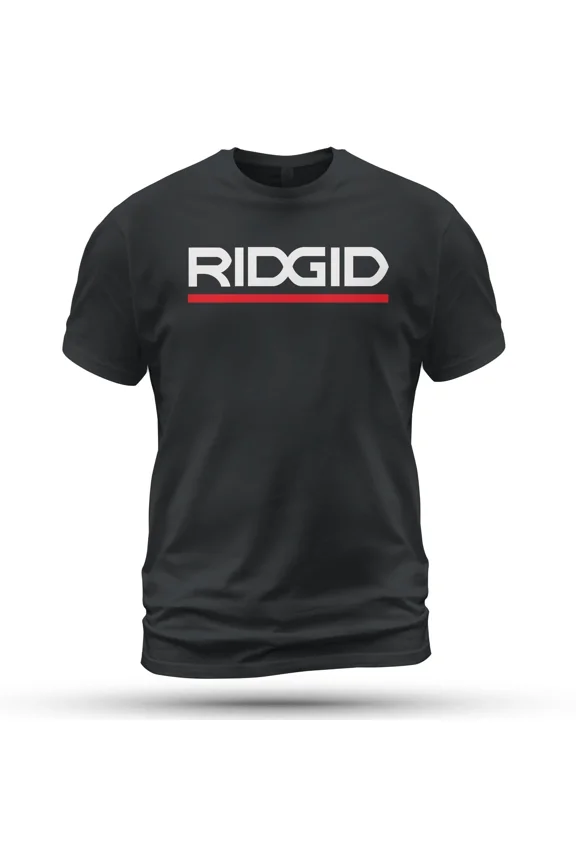 RIDGID Famous Tool Company Logo T-Shirt Funny Size S-5XL Made in USA