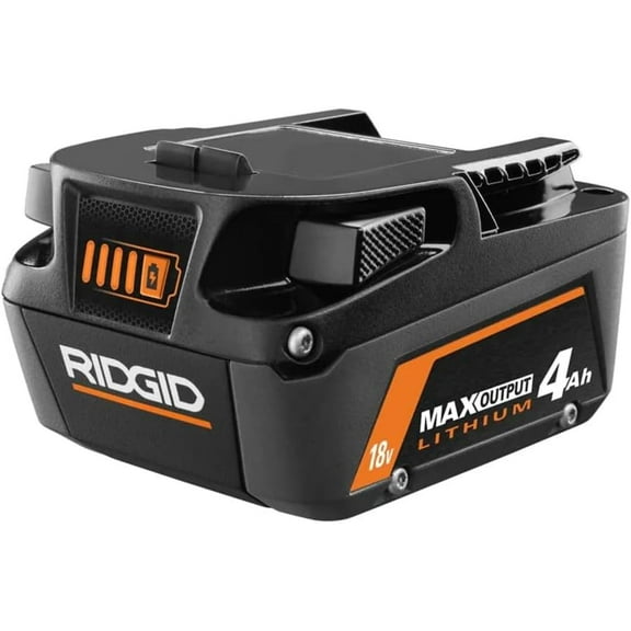 RIDGID R840040 AC840040 18V 4.0 Ah MAX Output Lithium-Ion Battery