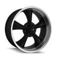 thumbnail image 1 of RIDLER 695 20X10 5X127 0ET 83.82CB MATTE BLACK/MACHINED LIP, 1 of 2