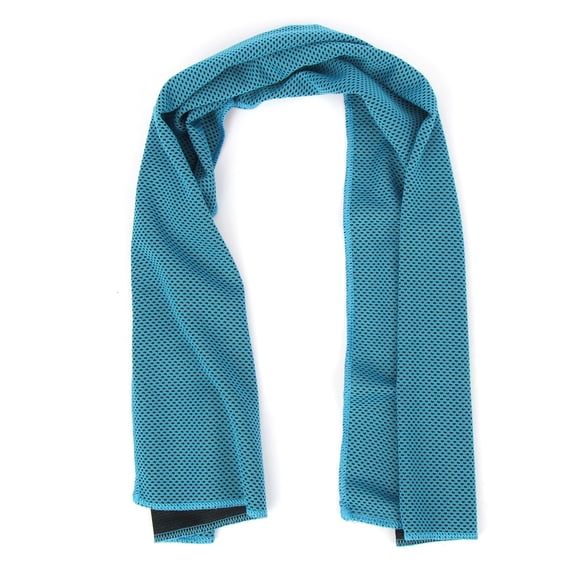 RIDWIND 1Pc Cooling Tower Quick Dry for Neck and Face Microfiber Ice Towel Cool Towel for Yoga, Golf, Sports, Gym, Workout, Camping, Fitness, Outdoor & More Activities Blue