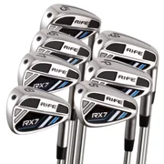 RIFE MENS RX7 HOLLOW POWER CORE MENS STANDARD REGULAR STEEL IRON SET #5-SW