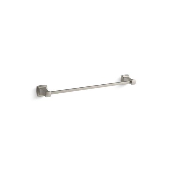 Kohler 27410-BN 24 in. Riff Towel Bar - Vibrant Brushed Nickel