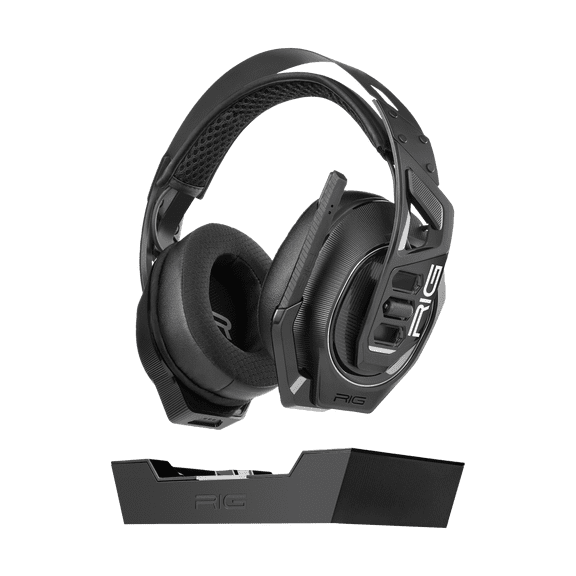 RIG 900 Max HS Dual Wireless Gaming Headset With Bluetooth Officially Licensed For Playstation PS5 - Multi-Function Charging Base - Up To 60 Hours Battery Life - Sony Tempest 3D Audio