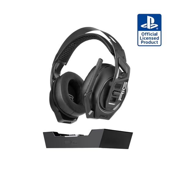 RIG 900 Max HS Dual Wireless Gaming Headset with Bluetooth Officially Licensed for Playstation PS5 - Multi-Function Charging Base - up to 60 Hours Battery Life - Sony Tempest 3D Audio