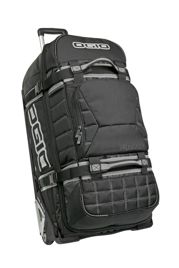 9800 WHEELED ROLLING GEAR BAG SUITCASE/LUGGAGE -NEW 2017- BLACK