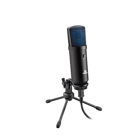 RIG M100 HS Streaming Microphone Officially Licensed For Playstation - Usb Mic For Gaming, Streaming, Recording, Podcasting - Cardioid Polar Pattern - Usb Plug & Play For Ps4, Ps5, Pc, Mac - Black