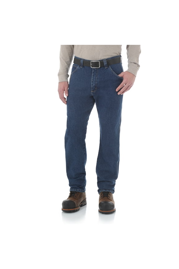 RIGGS WORKWEAR Advanced Comfort Five Pocket Jean - Mid Stone