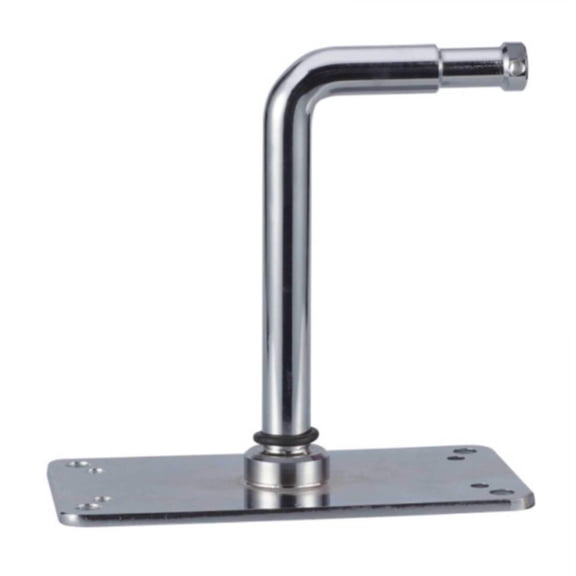 RIGHT ANGLE BABY WALL PLATE WITH 5/8 STUD