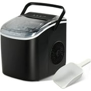 RIGO Portable Ice Maker Machine with Scoop and Basket