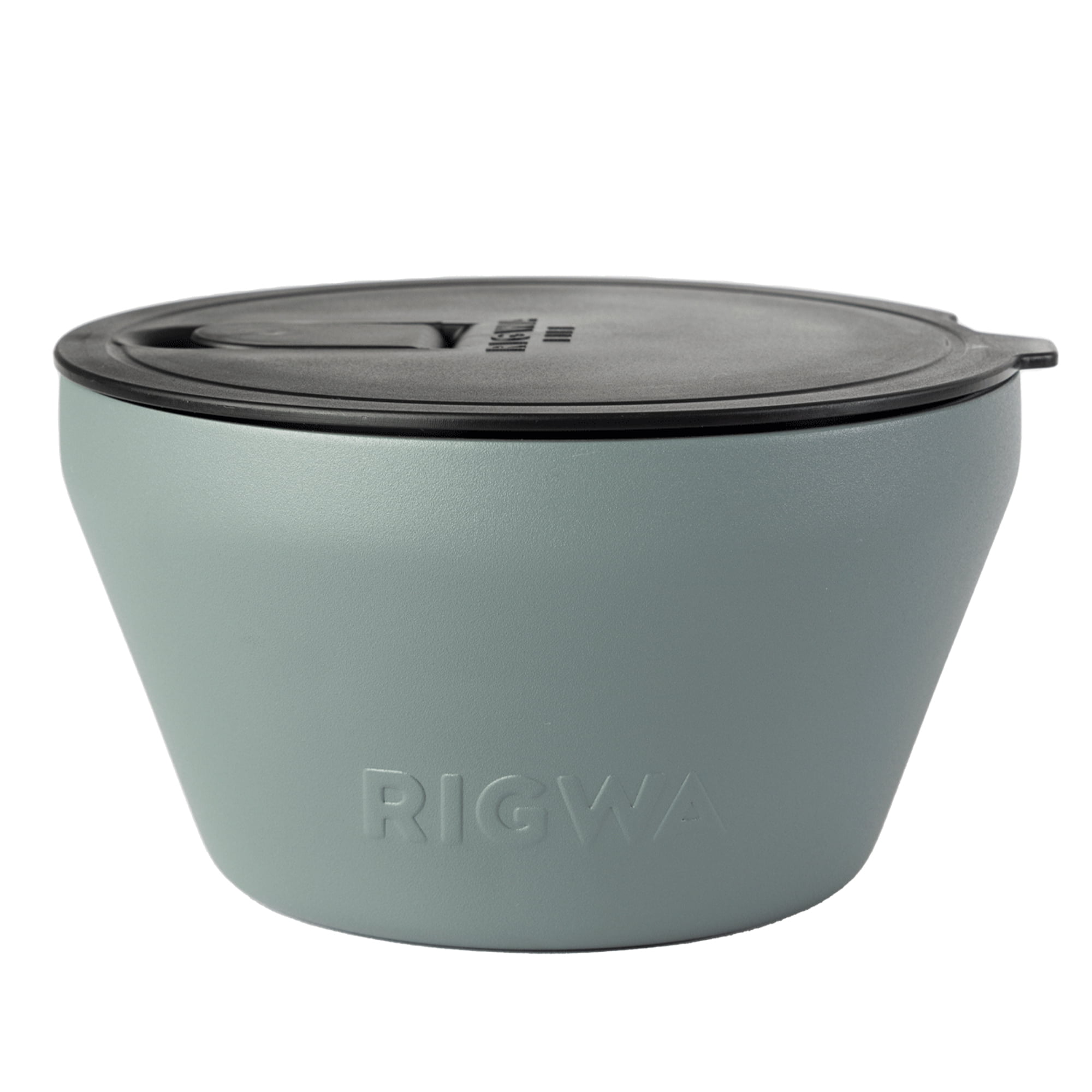 RIGWA Stainless Steel Insulated Food Container - Hot and Cold Insulated  Bowl - Vacuum Sealed Containers for Food - Bowls with Lids, 48oz, Slate