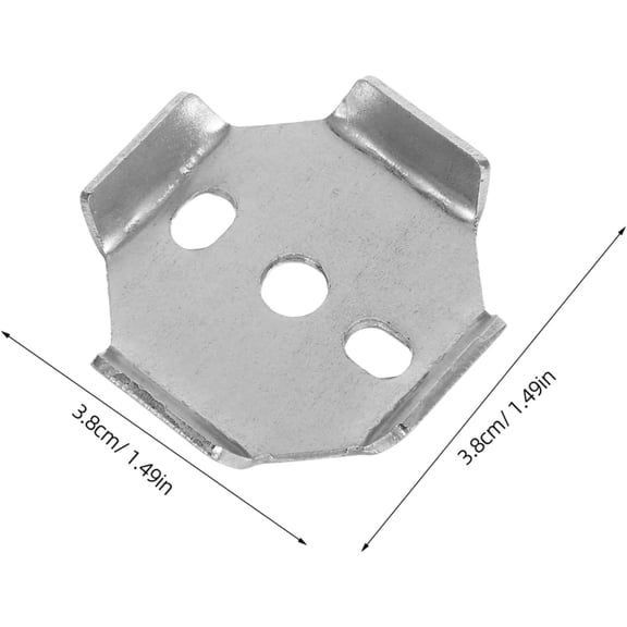 RIHJIN-2Pcs Towel Bar Replacement Accessories Stainless Steel Bathroom Towel Rack Brackets Mounting Hardware for Enhanced Functionality and Durability