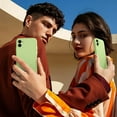 thumbnail image 1 of RIHJIN-Designed for iPhone 11 Phone Case,[Straight Edges][Camera Protection] Silicone Upgraded Shockproof Case with [2X Screen Protectors],Soft Anti-Scratch Microfiber Lining, 6.1 inch, Tea Green, 1 of 4