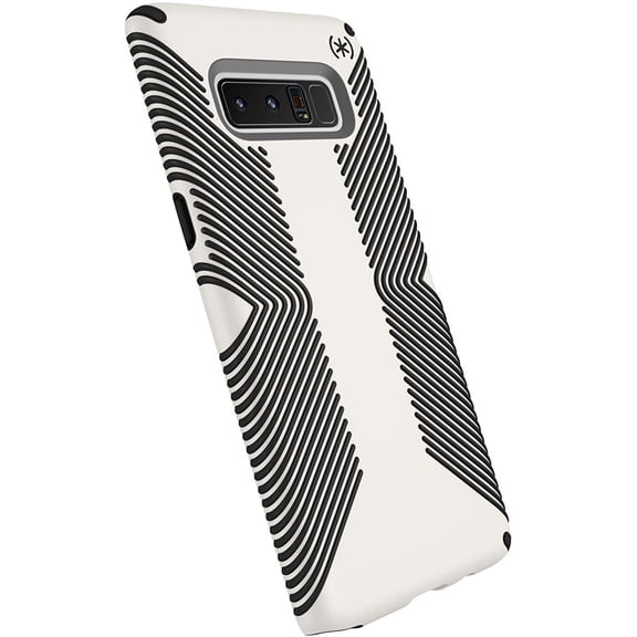 RIHJIN-Products Presidio Grip Cell Phone Case for Samsung Galaxy Note8 - White/Black Presidio Grip