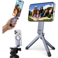 thumbnail image 1 of RIHJIN-for Magsafe Tripod 360° Rotating Adjustable Magnetic Phone Stand for 1/4'' Screw Port Compatibility with iPhone 17 16 15 14 13 12 Pro Max Air, Cell Phone StandTravel Essentials Accessories, 1 of 4