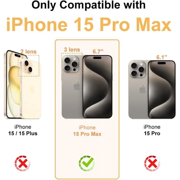 RIHJIN-for iPhone 15 Pro Max Clear Bumper Frame No-Back Case, Slim Fit Ultra-Light Anti-Yellowing Transparent Protection Bezel Phone Cover Case 6.7" 2023