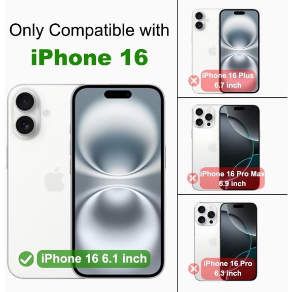 RIHJIN-for iPhone 16 Clear Bumper Frame No-Back Case, Slim Fit Ultra-Light Anti-Yellowing Transparent Protection Heat Dissipation Bezel Phone Cover Case 6.1" 2024