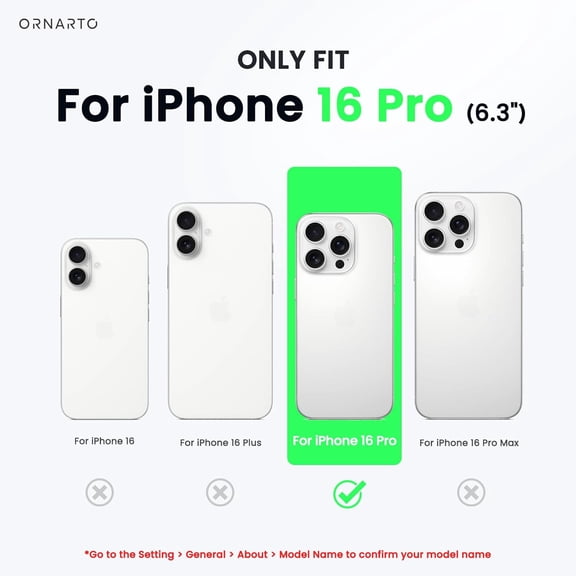 RIHJIN-for iPhone 16 Pro Case 6.3inch, [Compatible with MagSafe], Magnetic Holographic Translucent Cases, Slim Dynamic Iridescent Phone Cover - Aurora