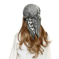 thumbnail image 1 of RIIQIICHY 27.5 Inch Women Head Scarf Like Silk Satin Hair Scarf for Women Sleeping Square Designer Bandana Scarf for Hair Wrapping at Night, 1 of 7