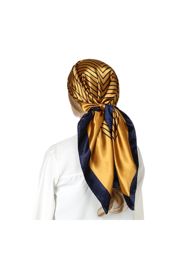35 Inch Women Head Scarf Like Silk Scarf Hair Scarf Bandana Satin Scarf for Sleeping Hair Wrapping at Night