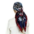 thumbnail image 1 of RIIQIICHY 35 Inch Women Head Scarf Like Silk Scarf Hair Scarf Bandana Satin Scarf for Sleeping Hair Wrapping at Night, 1 of 7