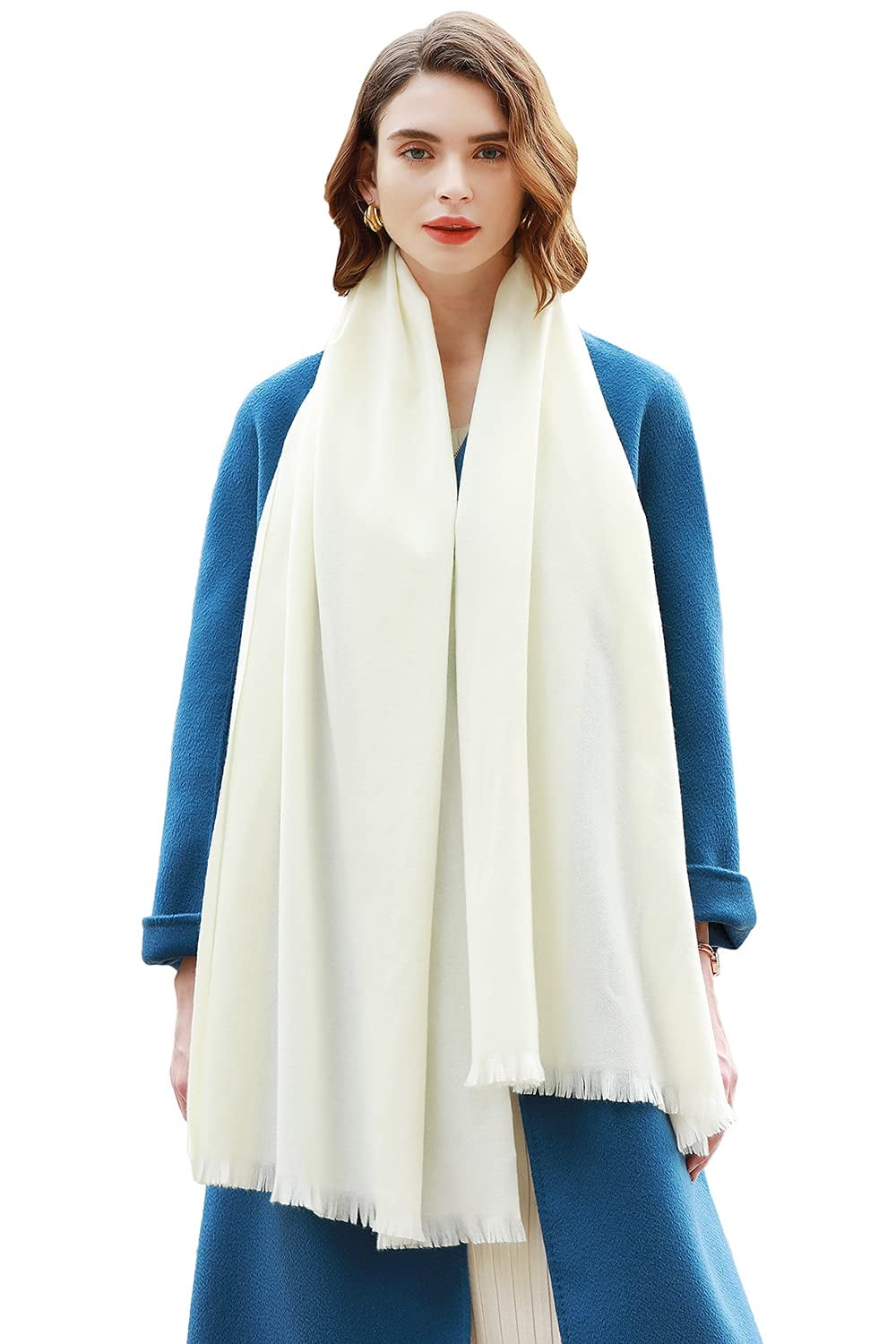 cream shawls and wraps