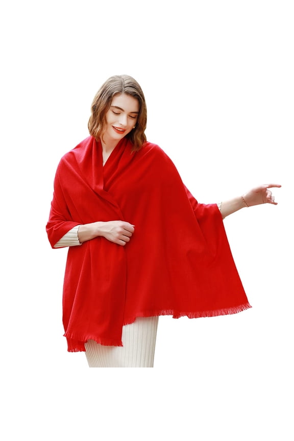 Pashmina Winter Scarfs Dress Shawl Wraps for Women Wedding Large Warm Scarves