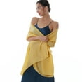 thumbnail image 1 of RIIQIICHY Women Shawls and Wraps for Evening Dresses Like Chiffon Camel Silk Scarf Formal Silky Pashmina Shawls for Weddings, 1 of 5