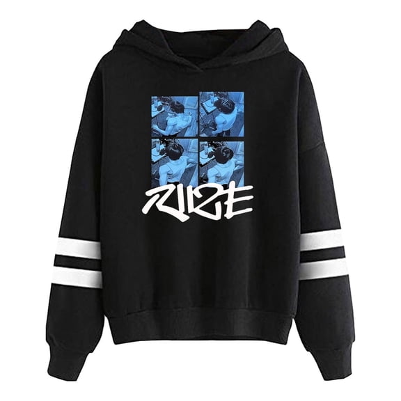 RIIZE Hoodie Drawstring Pocketless Fan Neutral Sportswear Fashion Top Sweatshirt Clothing