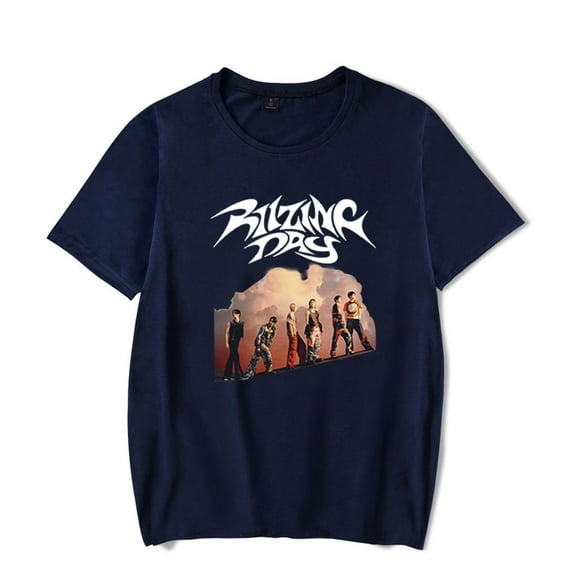 RIIZE Kpop T-shirt Fan-Con Riizing Day 2024 Short Sleeve Casual Fashion Tee Shirt