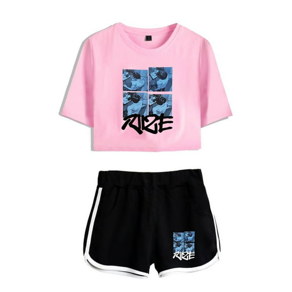 RIIZE Riizing Day 2024 Tee Shorts 2 Pieces Sets Fashion Kpop Trucksuit 2 Piece Suit