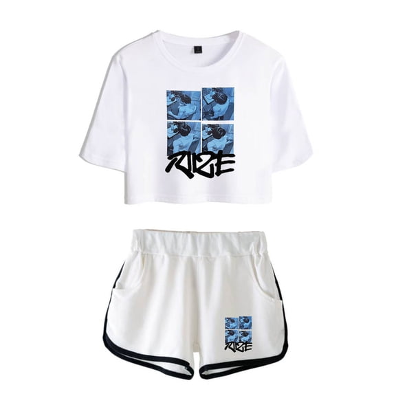 RIIZE Riizing Day 2024 Tee Shorts 2 Pieces Sets Fashion Kpop Trucksuit 2 Piece Suit