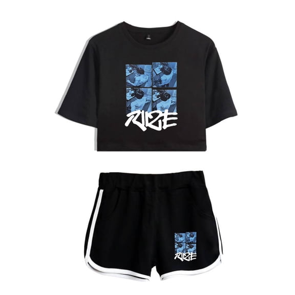 RIIZE Riizing Day 2024 Tee Shorts 2 Pieces Sets Fashion Kpop Trucksuit 2 Piece Suit